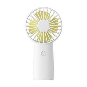 Ventilator portabil cu baterie de 4000mAh, timp de functionare 4-12 ore, 3 viteze, reîncărcabil, USB-C pentru casă, exterior, alb