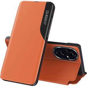 Husa pentru Honor 200 tip carte, Smart View, orange