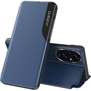 Husa pentru Honor 200 tip carte, Smart View, navy blue