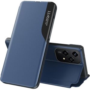 Husa pentru Honor 200 Lite tip carte, Smart View, navy blue
