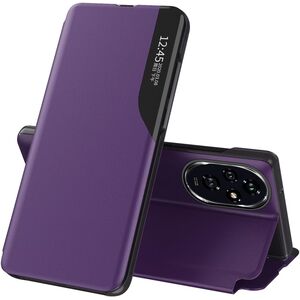 Husa pentru Honor 200 tip carte, Smart View, mov