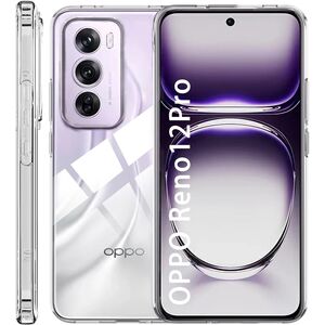 Husa pentru Oppo Reno 12 Pro Anti-Shock 1.5mm, transparent