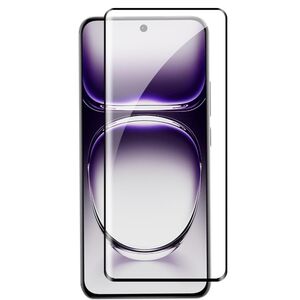 Folie din sticla pentru Oppo Reno 12 Pro, 111D Full Cover / Full Glue Glass / 3D Curved Screen, margini negre