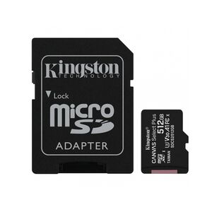 Card 512GB Kingston Canvas Select Plus cu adaptor, SDCS2/512GB