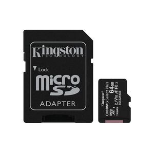 Card 64GB Kingston Canvas Select Plus cu adaptor, SDCS2/64GB