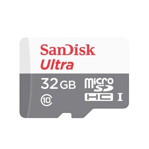 Card memorie 32GB SanDisk Ultra Android, gri, SDSQUNR-032G-GN3MN