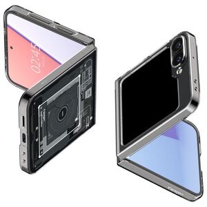 Husa premium pentru  Samsung Galaxy Z Flip 6 Spigen Air Skin Zero One - negru denim