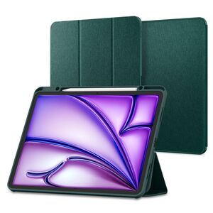 Husa iPad Air 13 2025 / 2024 M3, M2 Spigen Urban Fit, verde