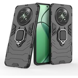 Husa pentru Realme 12 / 12x cu inel Armor Kickstand Tough Rugged Cover, negru