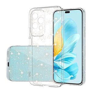Husa pentru Honor 200 Lite cu sclipici Liquid Crystal Glitter, transparent