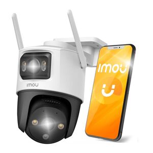 Camera supraveghere exterior WiFi smart Imou, 10MP, Two-way Talk, Human Detection, Night Vision, IP66, IPC-S7XP-10M0WED-0360B