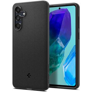 Husa Spigen - essential sand blast - Samsung Galaxy M55 - matte black