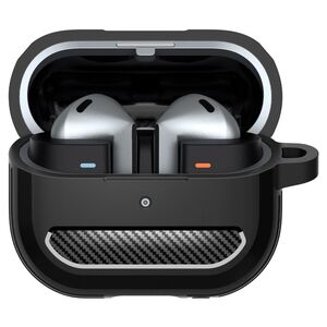 Husa Spigen - protection case rugged armor - pentru Samsung Galaxy Buds 3 / 3 Pro, carbine clip - negru