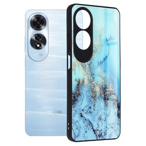 Husa Oppo A60 Techsuit Glaze, Blue Ocean