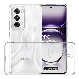 Husa pentru Oppo Reno 12 Anti-Shock 1.5mm, protectie lentile, transparent