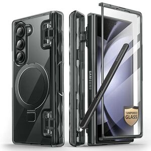 Husa Samsung Galaxy Z Fold 6 I-Blason Cosmo Pro MagSafe, Frost Black