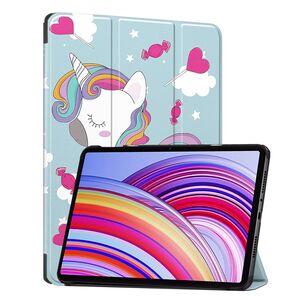 Husa pentru Xiaomi Redmi Pad PRO 12.1 inch UltraSlim de tip stand functie sleep/wake-up, unicorn