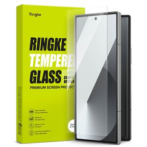 [Pachet 2x] Folie sticla Samsung Galaxy Z Fold 6 Ringke Cover Display Tempered Glass, transparenta
