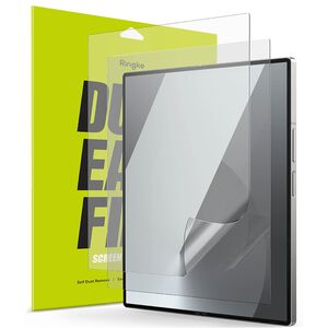 [Pachet 2x] Folie Samsung Galaxy Z Fold 6 Ringke Dual Easy Film Full Coverage, transparenta