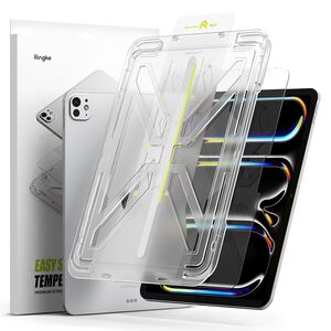 Folie sticla iPad Pro 13 (2024) Ringke Easy Slide Tempered Glass, transparenta