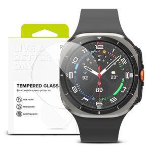 [Pachet 4x] Folie Samsung Galaxy Watch 7 Ultra 47mm Ringke Tempered Glass R10, transparenta