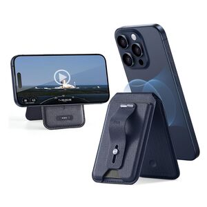 Portofel MagSafe pentru telefon, suport birou ESR HaloLock, albastru