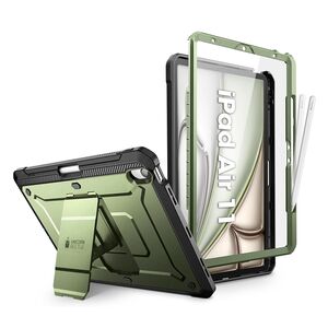 Husa iPad Air 11 Air 11 2024 / 2025​ M2, M3 Supcase Unicorn Beetle Pro, verde