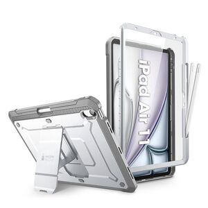 Husa iPad Air 11 Air 11 2024 / 2025​ M2, M3 Supcase Unicorn Beetle Pro, alb