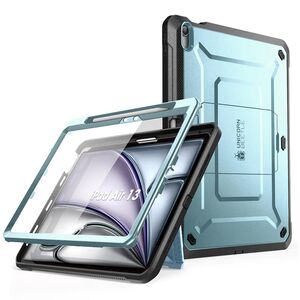 Husa 360 cu folie integrata iPad Air 13 2025 / 2024 M3, M2 Supcase Unicorn Beetle Pro, albastru