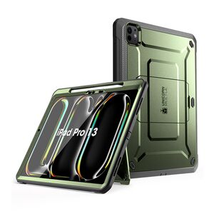 Husa iPad Pro 13 (2024) Supcase Unicorn Beetle Pro, guldan