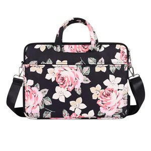Geanta pentru laptop 13 - 14 inch MacBook, Microsoft, Dell, HP, Lenovo, eleganta si subtire, protectie sporita, negru