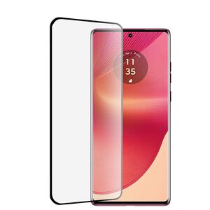 Folie din sticla pentru Motorola Edge 50 Fusion, full-face Tempered Glass 3D Curved Screen, margini negre