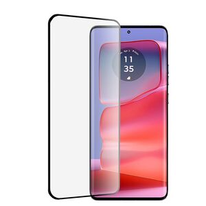 Folie din sticla pentru Motorola Edge 50 Pro, full-face Tempered Glass 3D Curved Screen, margini negre