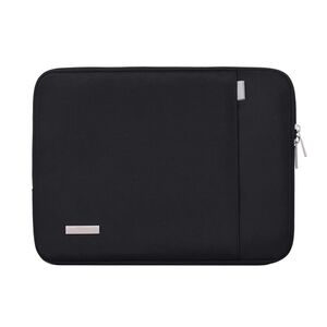 Husa pentru laptop 13 - 14 inch MacBook, Microsoft, Dell, HP, Lenovo, eleganta si subtire, protectie sporita, negru