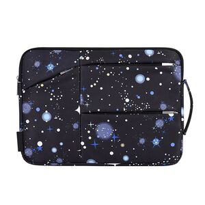 Geanta pentru laptop 13 - 14 inch MacBook, Microsoft, Dell, HP, Lenovo, eleganta si subtire, protectie sporita, negru