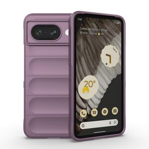 Husa pentru  Google Pixel 8a Liquid Silicone, Microfibre Lining, Non-Slip Airbag Design, mov