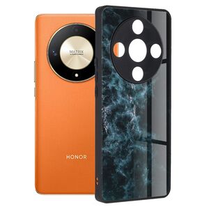 Husa pentru  Honor Magic 6 Lite Colorful Varnish Anti-scrath, albastru galactic