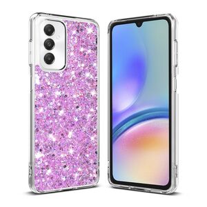 Husa pentru  Samsung Galaxy A25 cu sclipici Liquid Crystal Glitter, magenta