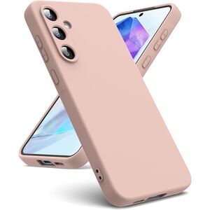 Husa pentru  Samsung Galaxy S24 Liquid Silicone, subțire, captusita cu microfibra, anti amprentă, protectie cameră foto, roz