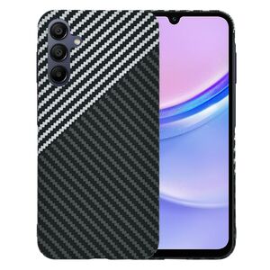 Husa pentru  Samsung Galaxy A15 CarbonFiber UltraSlim, Lightweight, negru