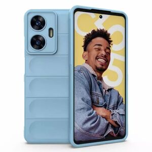 Husa pentru  Samsung Galaxy A16 Liquid Silicone, Microfibre Lining, Non-Slip Airbag Design, albastru