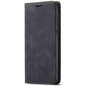 Husa tip carte pentru OnePlus Nord CE4 Lite Retro Business cu inchidere magnetica, negru