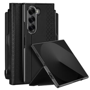 Husa Samsung Galaxy Z Fold 6 Dux ducis - bril (pencil holder) - negru