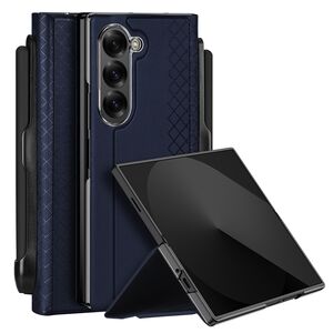 Husa Samsung Galaxy Z Fold 6 Dux ducis - bril (pencil holder) - blue