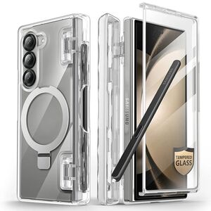 Husa Samsung Galaxy Z Fold 6 I-Blason Cosmo Pro MagSafe, transparenta