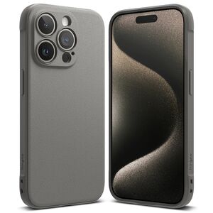 Husa iPhone 15 Pro Max Ringke Onyx, gri