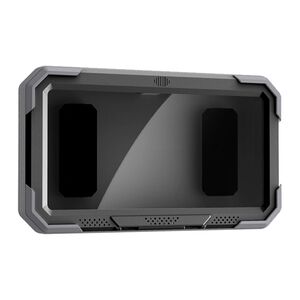 Suport Telefon Ajustabil 360° Impermeabil cu Montare Autoadezivă - Compatibil Universal pentru Baie, Dormitor, Bucătărie, negru