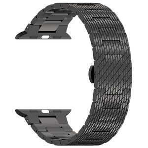 Curea pentru Apple Watch 4, 5, 6, 7, 8, 9, SE, SE2, Ultra, Ultra 2 (38/40/41mm) - negru