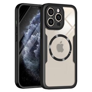 Pachet 360: Husa cu folie integrata pentru  iPhone 11 Pro Max cu MagSafe Cover360 fata / spate - negru