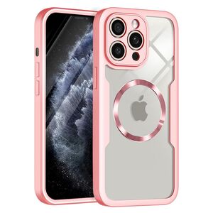 Pachet 360: Husa cu folie integrata pentru  iPhone 11 Pro cu MagSafe Cover360 fata / spate - roz